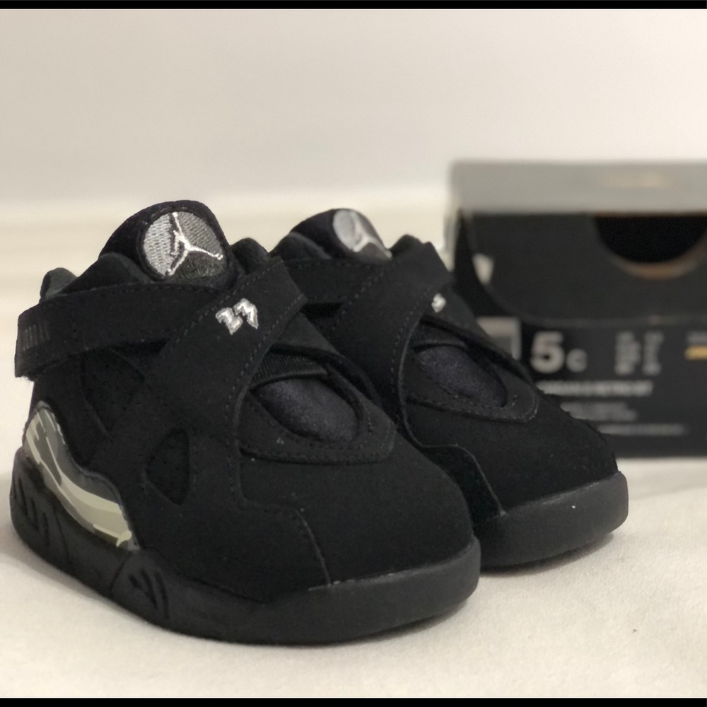 Size 5c - Jordan 8 Retro BT tennis shoes